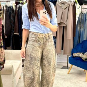 Pantalone balloon Tensione in