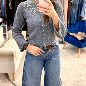 Cardigan perle Only