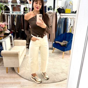 Pantalone Balloon con cinta Tensione in